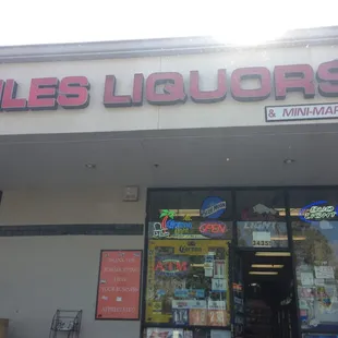 Niles Liquors Store Front, Union City, CA.