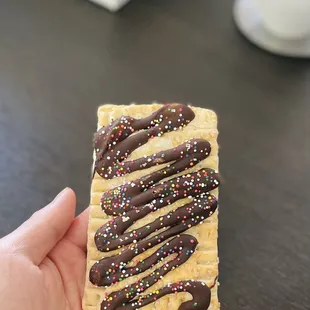 Nutella pop tart