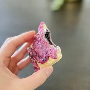 Blueberry Pop Tart. Our favorite