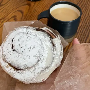 Lemon glazed roll