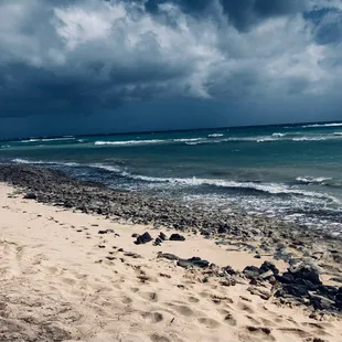 Storm at Nimitz Beach
