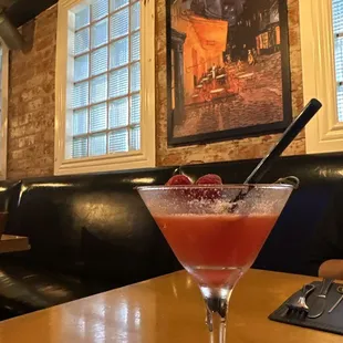 Raspberry Martini