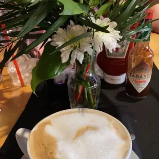 Hazelnut cappuccino