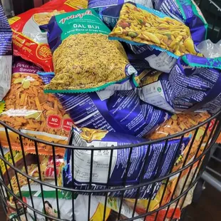 Tons of snacks