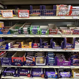 Tons of imported candies as very reasonable prices. I thought Fruitella was discontinued!