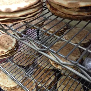 Lahmajoon baked daily.