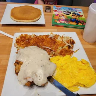 Chicken Fried STEAK & Eggs