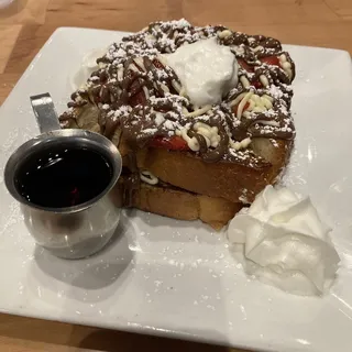 Stuffed Strawberry French Toast