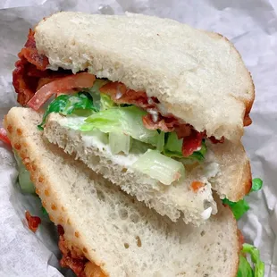 BLT on sourdough.