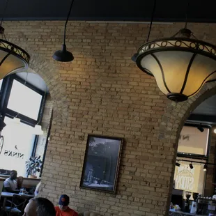 Part of the dining area