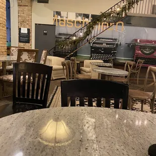 Nina's at 7am on a chilly Saturday