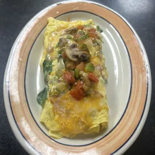 Veggie omelette