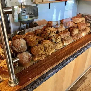 Nine Bar Espresso bevy of baked goods