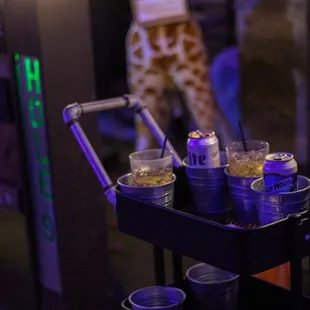 Load up your drink cart and head out to play 9 holes.