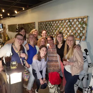 Big group of ladies!