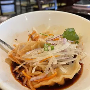 Sichaun dumplings