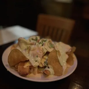 a plate of food