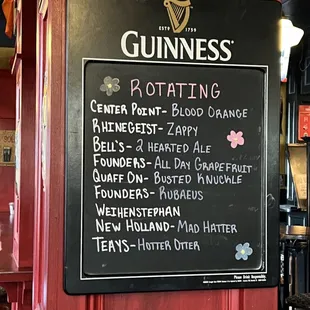 current rotating lap menu 4/2024