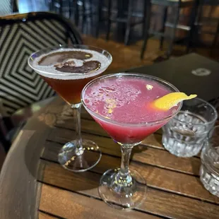 Espresso Martini &amp; Blueberry Lemon Drop