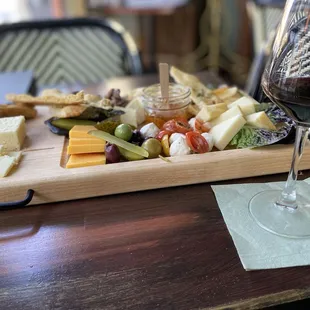 Was able to get in at 9 social in downtown brea and enjoy some wine and charcuterie!   Great atmosphere and service was spot on.
