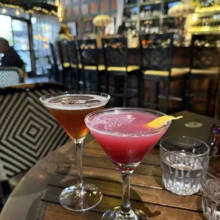 Espresso Martini &amp; Blueberry Lemon Drop