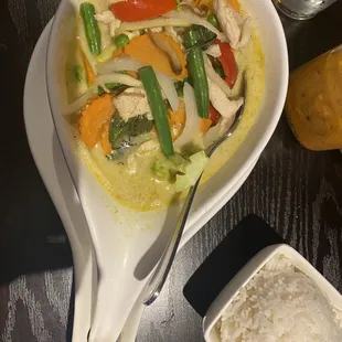 Crispy Chicken Curry