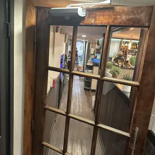 inside
