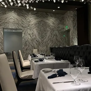the dining room