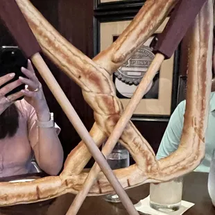 Pretzel appetizer