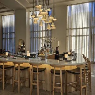 Bar area