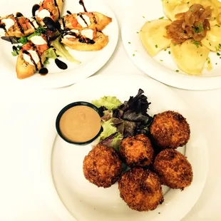 Happy Hour is everyday from 4:00pm - 7:00 pm. Half price appetizers, and drink specials.