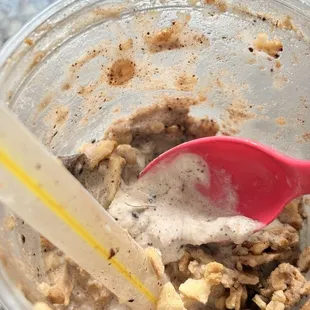 Hair found in milkshake.