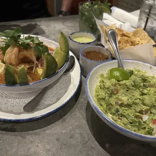 Ceviche and Guacamole