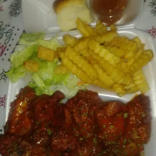 Chicken wing plate