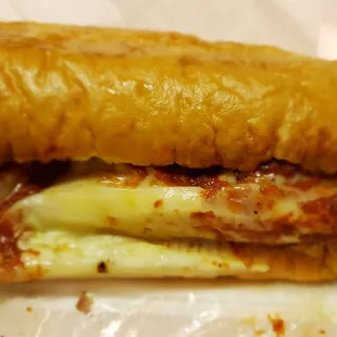 The meatball sandwich
