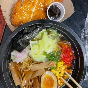 Shoyu Chicken Katsu Ramen