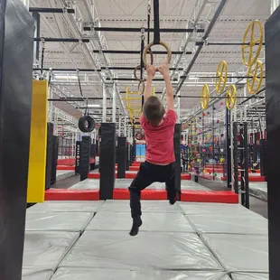 Hanging around