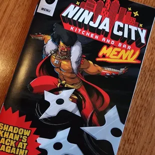 the cover of a comic book