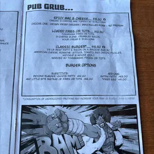 Menu page seven 7/14/22