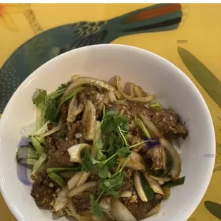 Bun vermicelli noodle salad bowl!!