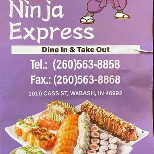 Menu!