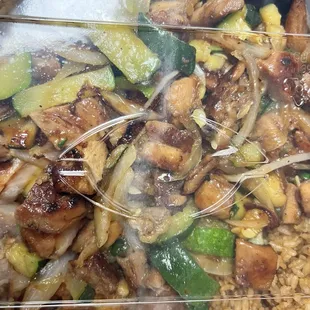 bourbon chicken  so good