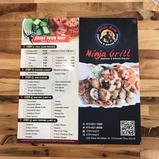 Create your own sushi