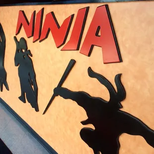 a shadow of a ninja