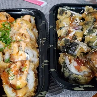 Volcano and Ninja roll