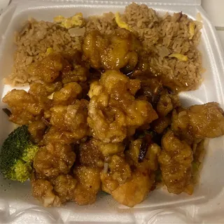 Orange chicken