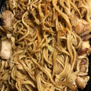 Chicken Yakisoba Noodles