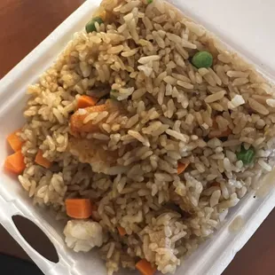 Shrimp fried rice