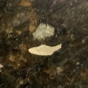 This strange piece was in my wife's salad!..