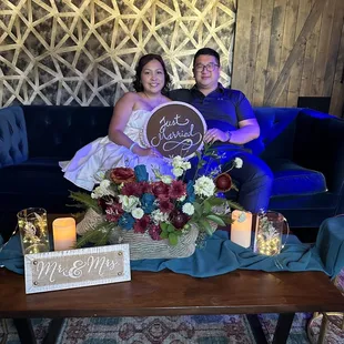 Wedding party at our vip room